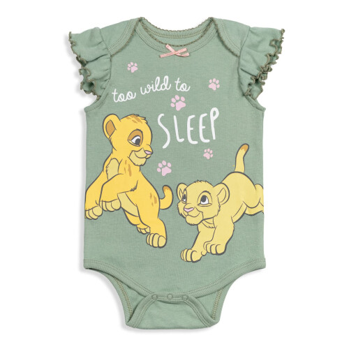 Disney Disney Lion King Simba Nala 5 Pack Βρεφικά Φορμάκια 12 Μηνών 1