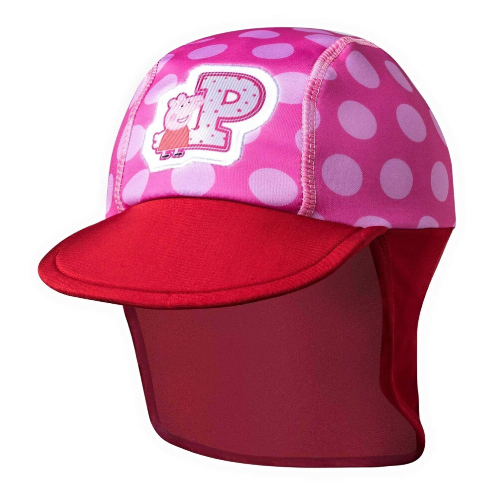 Peppa Pig Toddler Safari Sun Hat  One Size Pink