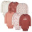 Gerber Gerber Filles 6-Pack Bodies Manches Longues, Feuilles 1