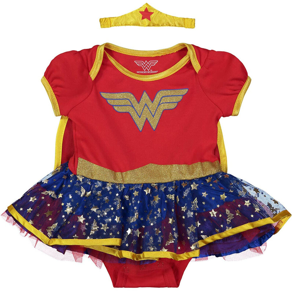 WARNER BROS Justice League Wonder Woman Infant Baby Girls Cosplay Cost