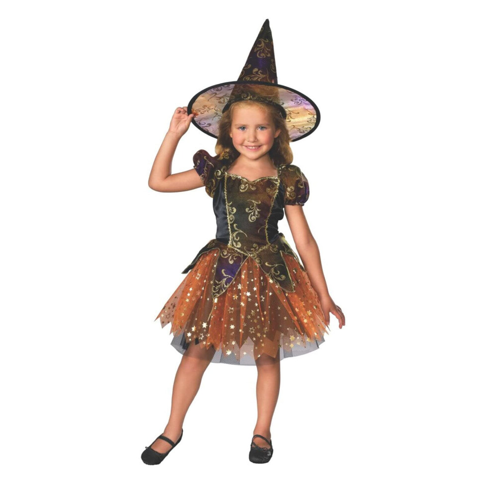 Let's Pretend Child's Elegant Witch Costume  Medium