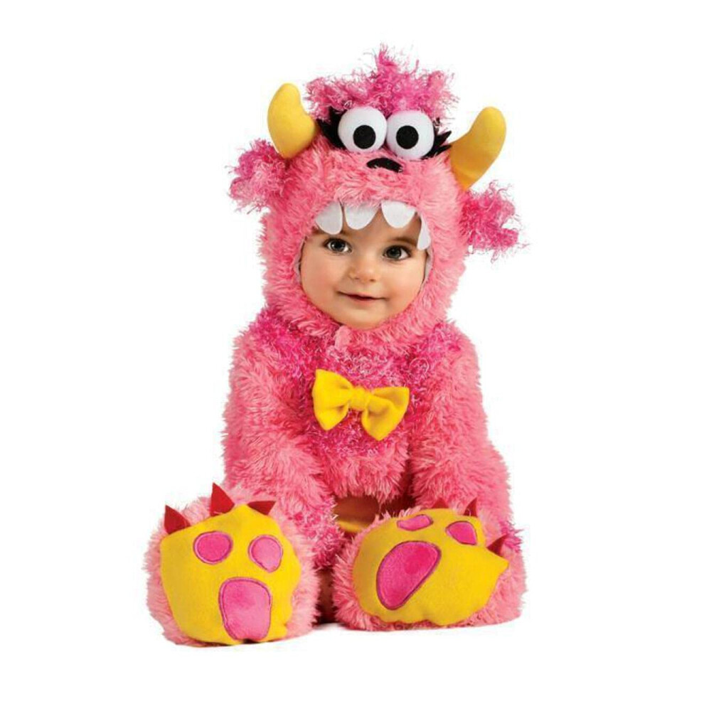 Rubie's Noah's Ark Pinky Winky Monster Romper Costume  Pink  6-12 Mont