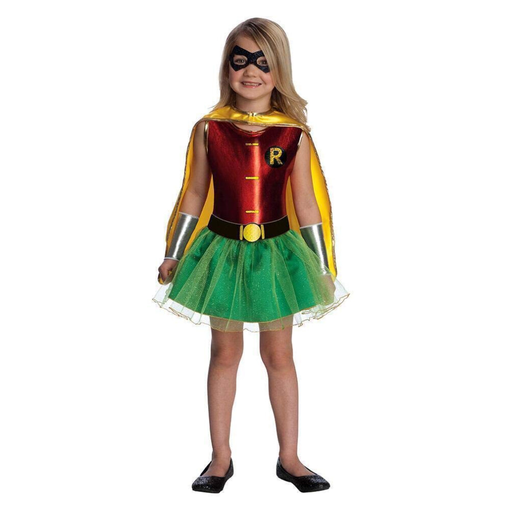 Rubie's Child's Justice League Robin Tutu Dress Costume  Small