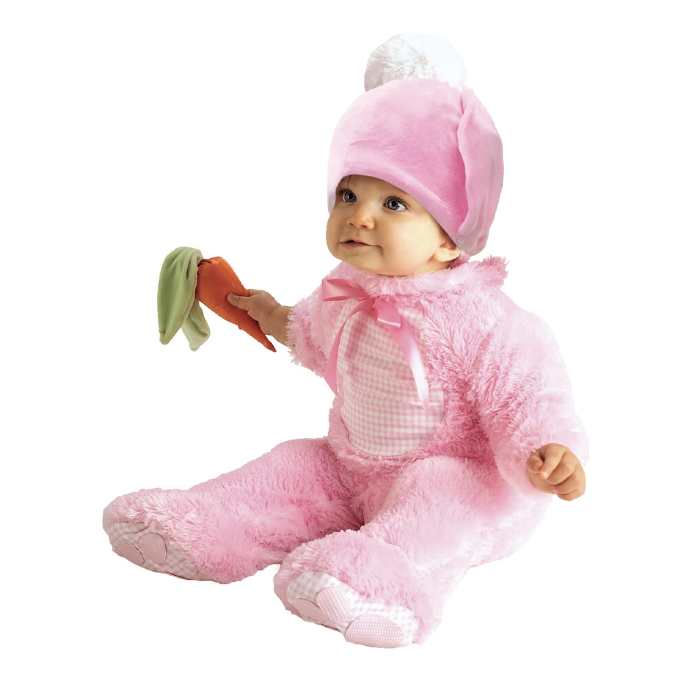 Rubies Baby's Precious Little Rabbit Infant and Toddler Costume  Pink