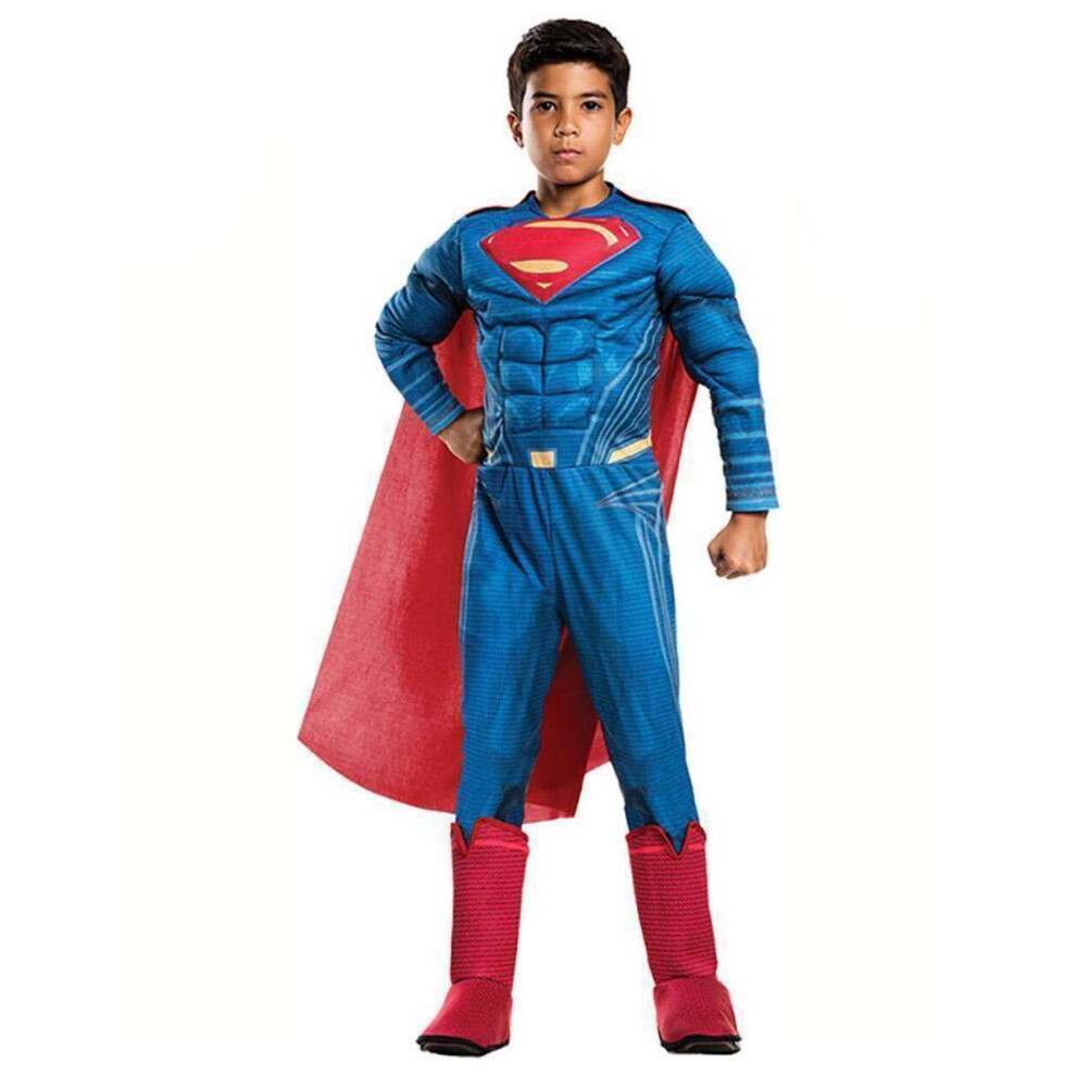 Rubie's unisex child Justice League s Deluxe Superman Costume  Superma