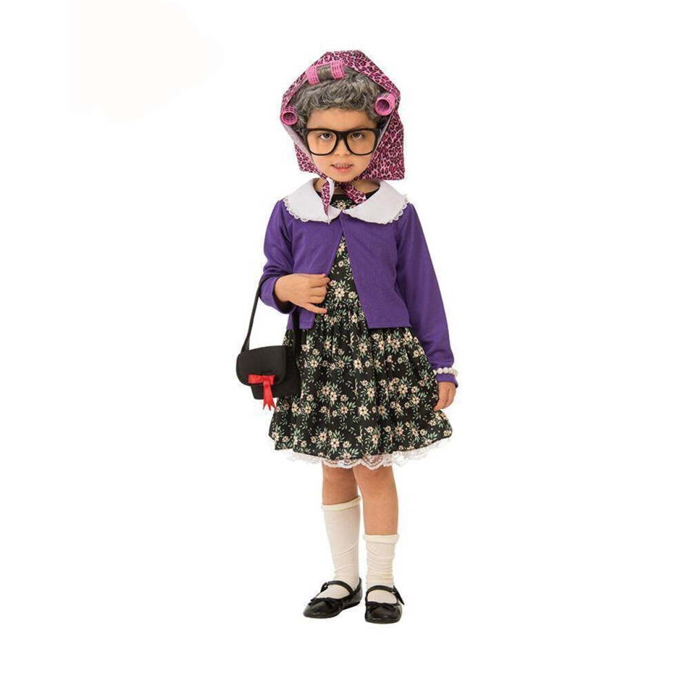 Rubie's girls Little Old Lady Child s Costume  As Shown  Medium US