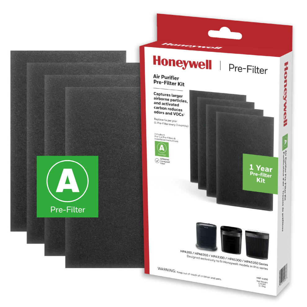 Honeywell HRF-A300 Air Purifier Pre Kit Filter  4-Pack - Allergen Air