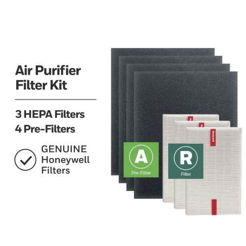 Honeywell Honeywell HEPA Air Purifier Filter Kit - Includes 3 HEPA R Replacement 1