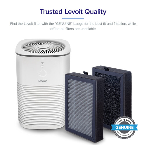 Levoit LEVOIT LV-H128 Air Purifier Replacement  3-in-1 Pre-Filter  Capture Du 1