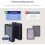 Levoit LEVOIT LV-H128 Air Purifier Replacement  3-in-1 Pre-Filter  Capture Du 3