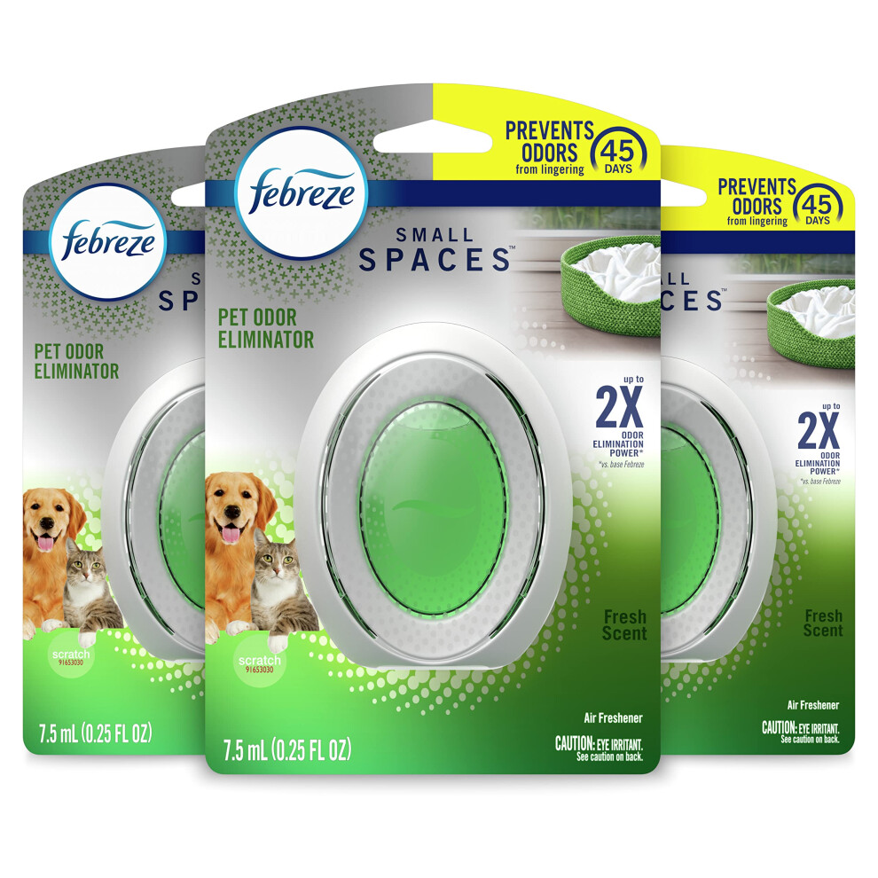 Febreze SMALL SPACES  Fresh  3 count