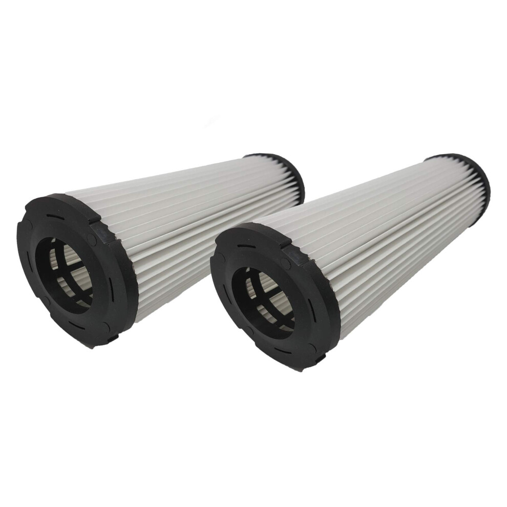 2 WASHABLE F1 HEPA FILTERS for DIRT DEVIL vacuums.