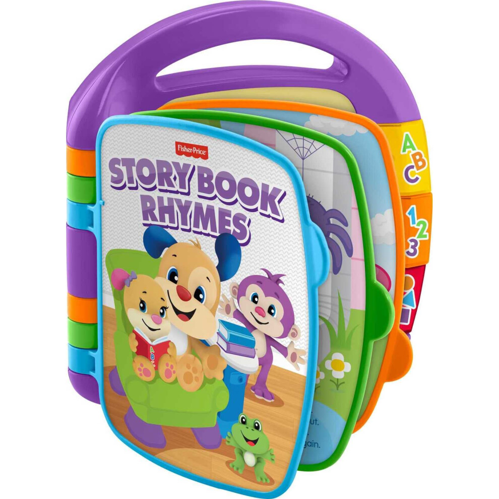 Fisher-Price Baby Learning Toy Laugh & Learn Storybook Rhymes Musical