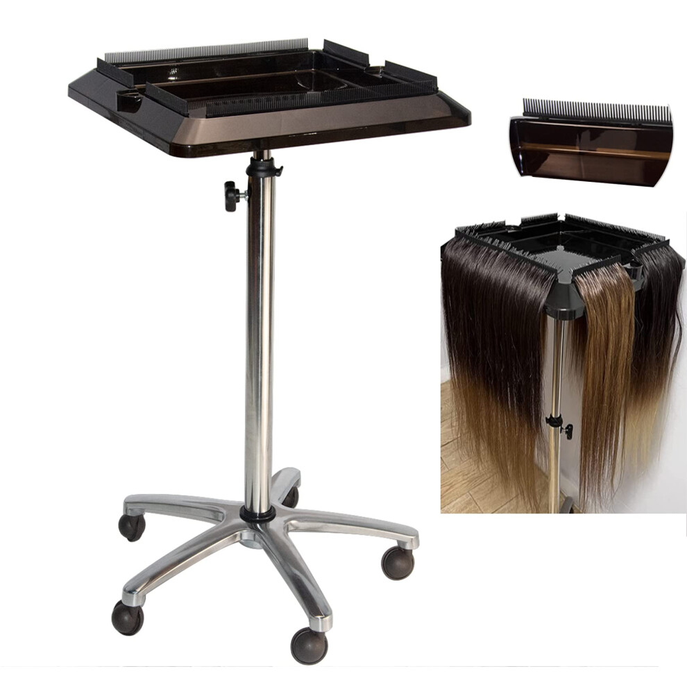 yeshine Hair Extension Tool Tray Trolley Cart  Rolling Salon Tray Cart