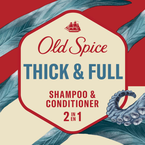 Old Spice Old Spice Timber Shampoo e Balsamo 2in1 per Uomini, 22 fl oz 2