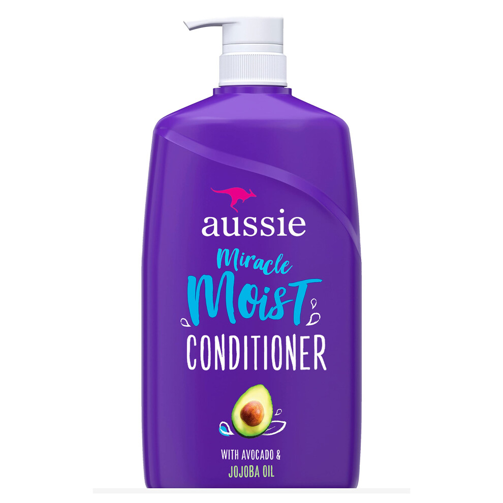 Aussie Miracle Moist with Avocado & Jojoba Oil  Paraben Free Condition