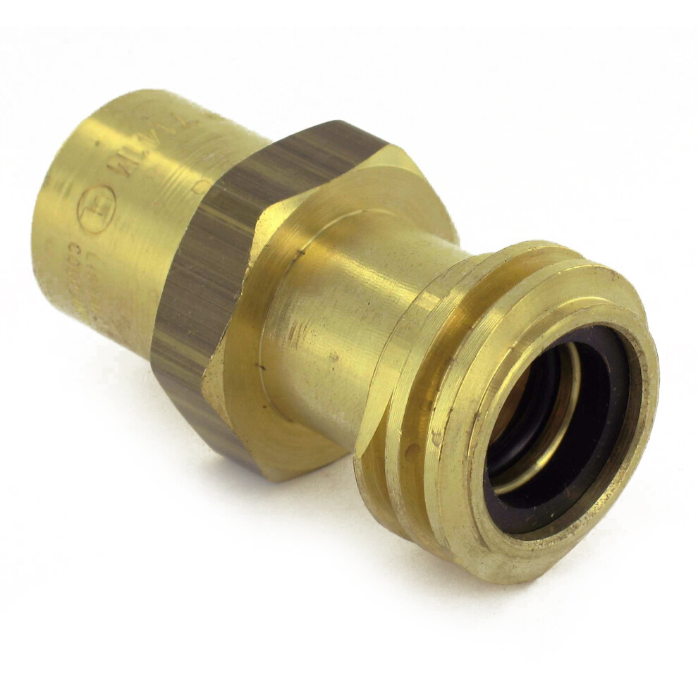 Rego 7141M Quick Disconnect Service Check Valve Connector  3/8"" NPT F