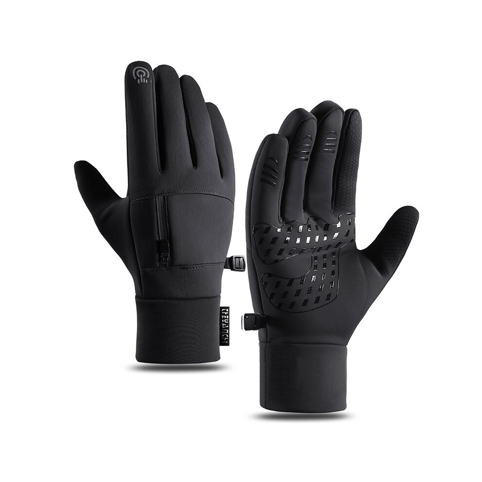 (XXL) Winter Gloves Waterproof Thermal Sport Glove for Men Women for Running Cycling Driving Hiking,Warm Glove for Work-XL