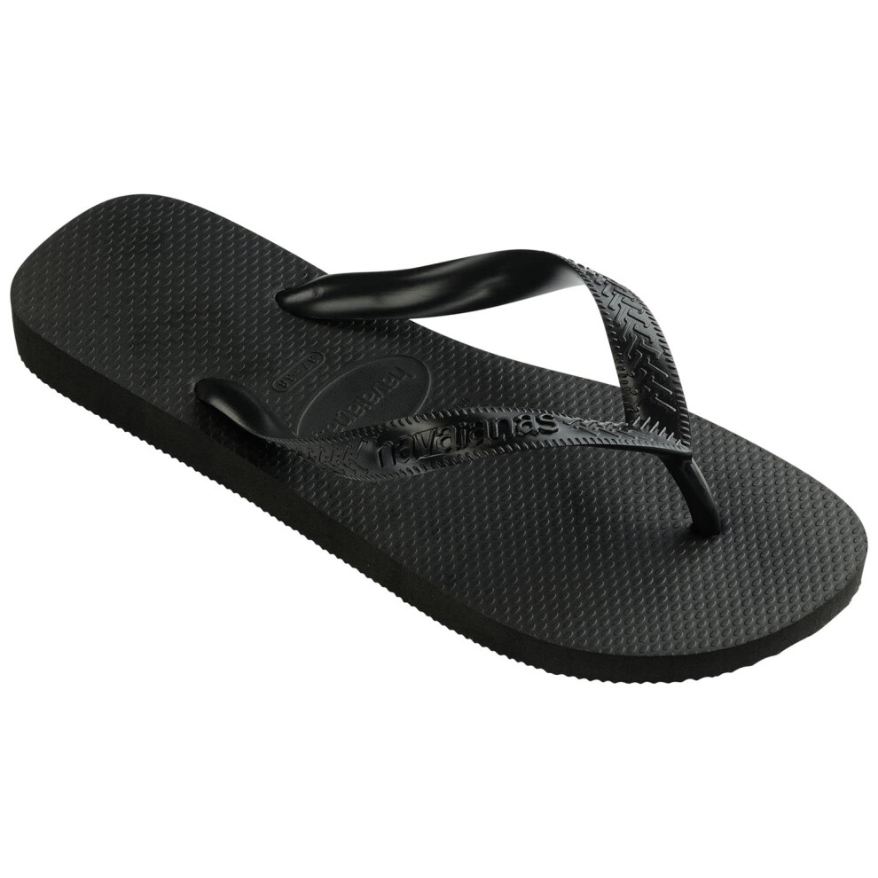 Havaianas Men's Top Flip Flop Sandal  Black  9-10