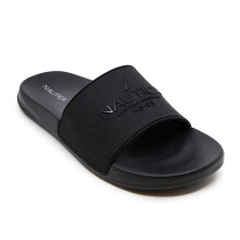 Nautica Miesten Athletic Slide Comfort Sandaali-Porter-Musta Musta Koko-7