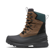 The North Face Men's Chilkat V 400 Waterproof Snow Boot | 400g of Premium Insulation, Toasted Brown/TNF Black, 10.5