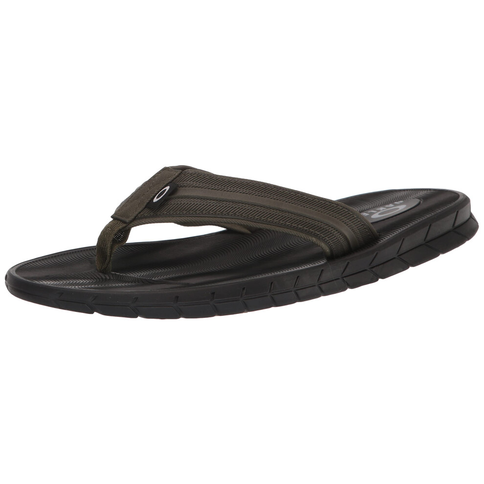 Oakley Men's PIER Ellipse FLIP Flop  New Dark Brush  13