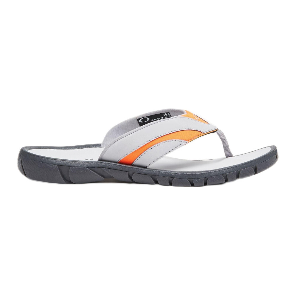 Oakley Men's O Coil Sandal  Grey/Orange  7