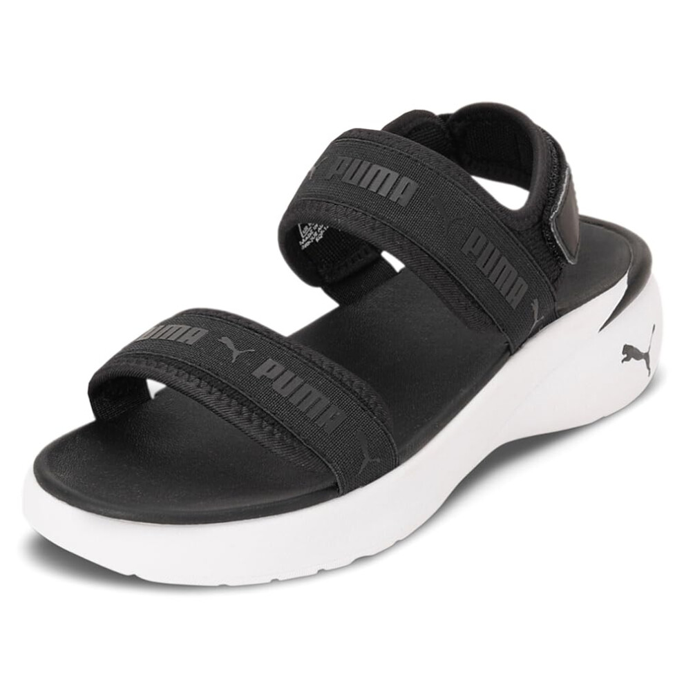 PUMA Sportie Sandal Mens Shoes Size 8  Color: Black/White