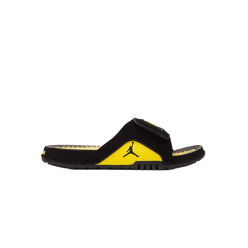 Nike Jordan Hydro IV Retro Men's Slides (Black/Tour Yellow  9)