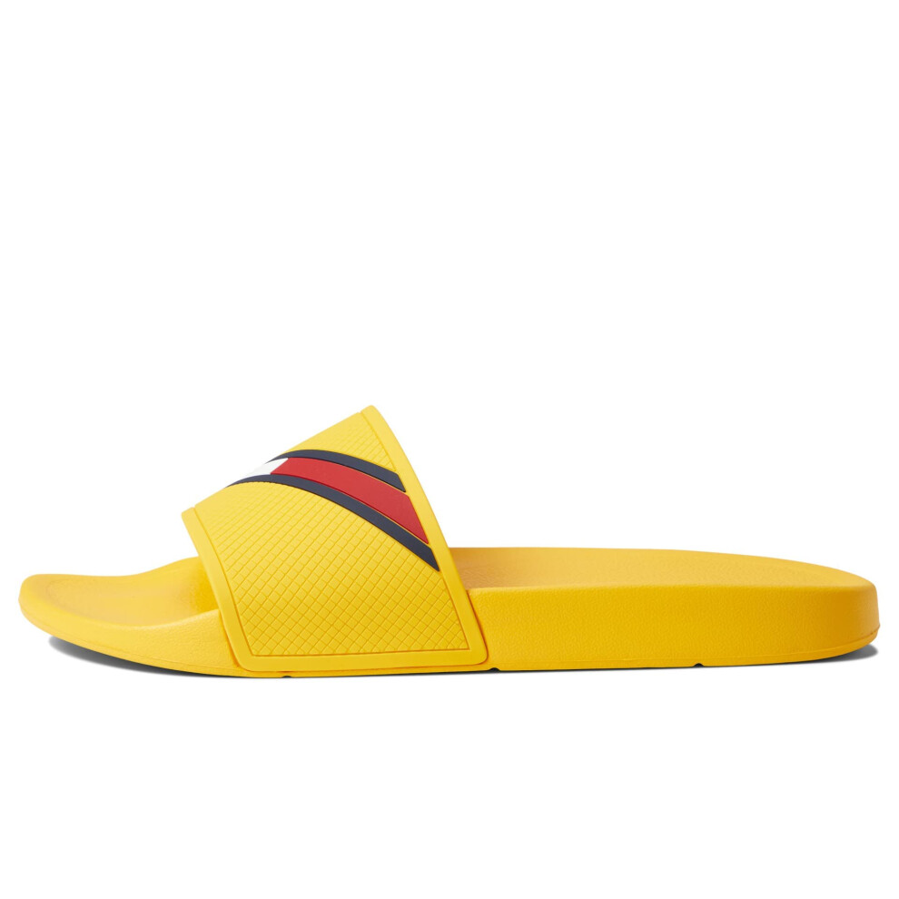 Tommy Hilfiger Men's Emrick Slide Sandal  Yellow  11