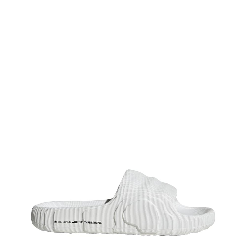 adidas Originals mens ADILETTE 22 Slide Sandals  Crystal White/Crystal