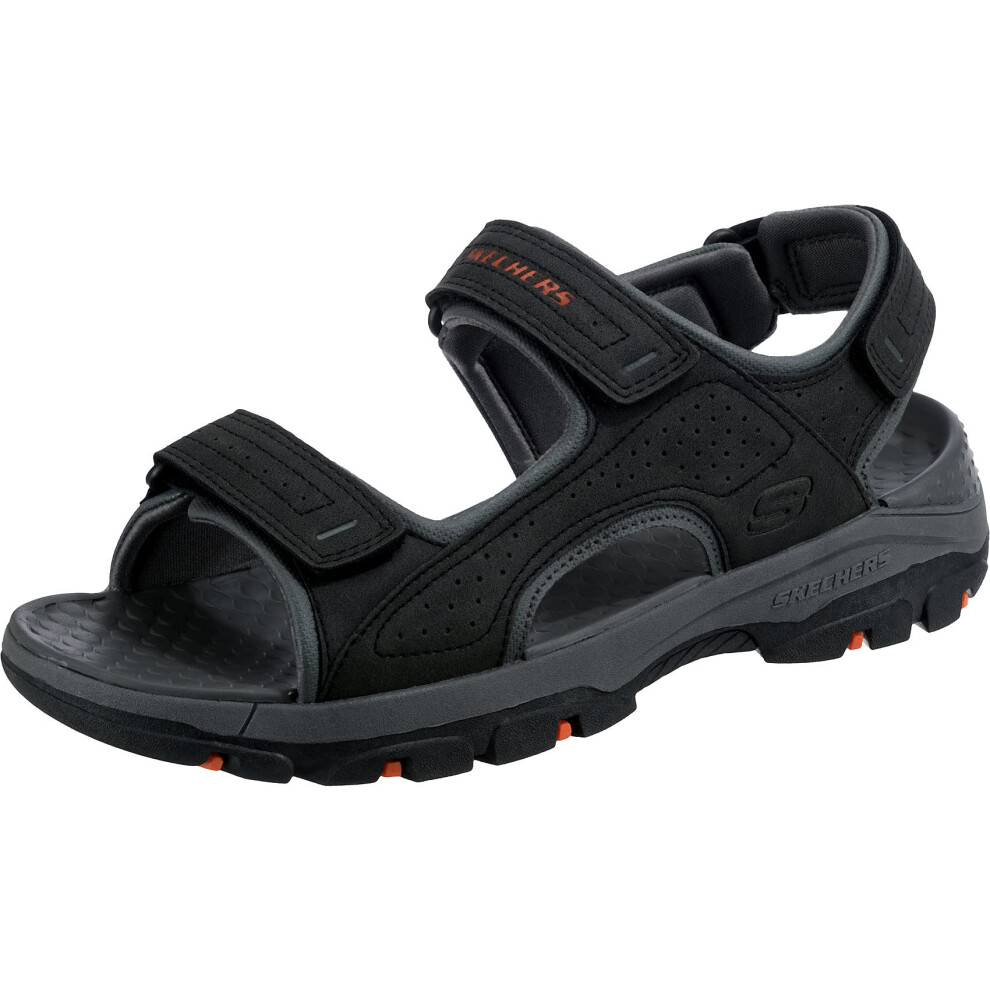 Skechers Men's Tresmen-Garo Open Toe Water Sandal  Black  14 Medium US