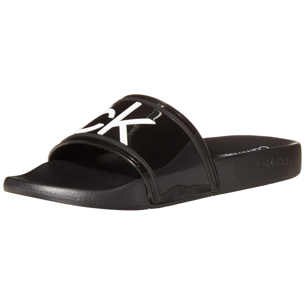 Calvin Klein Men's Austin Slide Sandal  Black 181  11