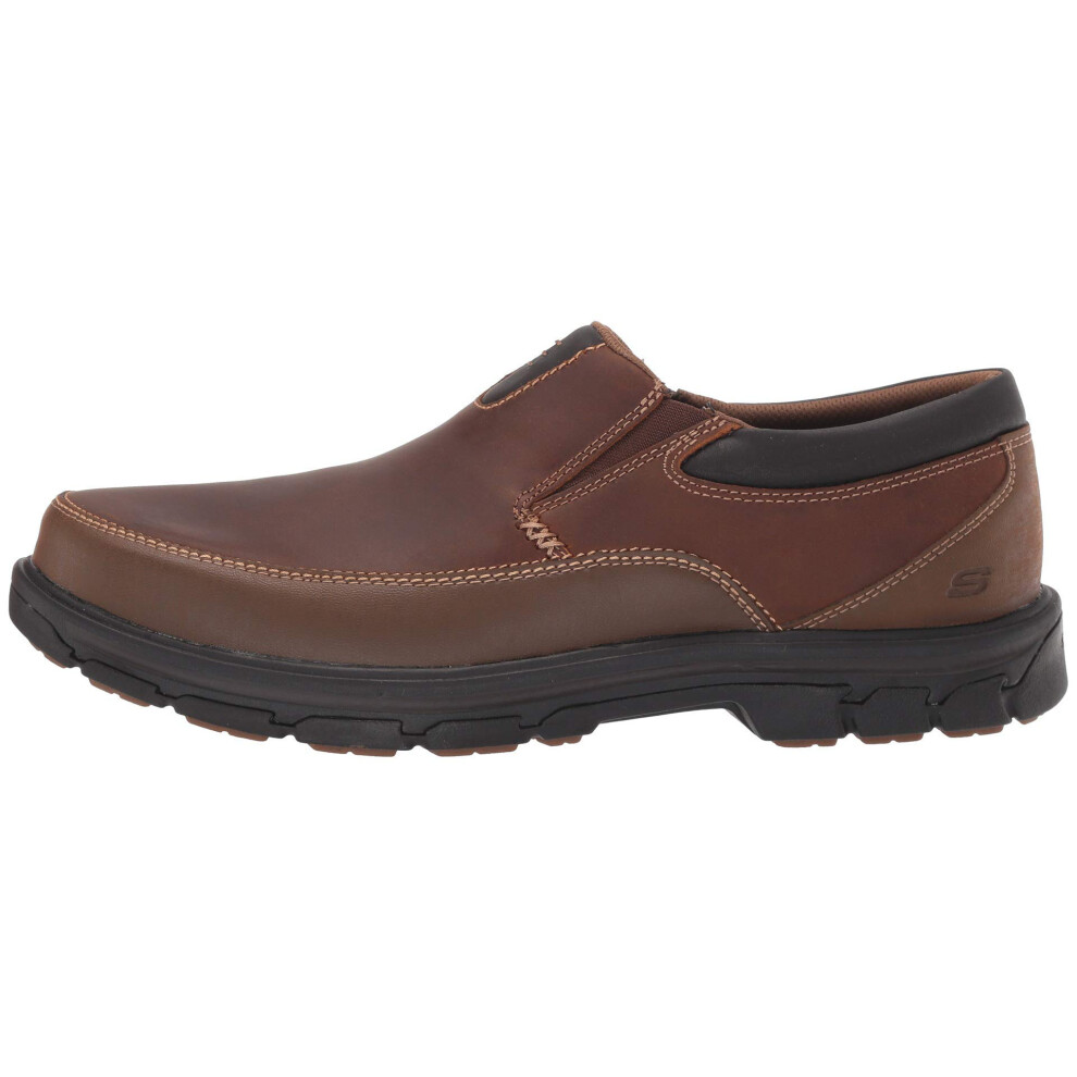 Skechers Men's Segment Search Loafer  Desert Brown  8.5