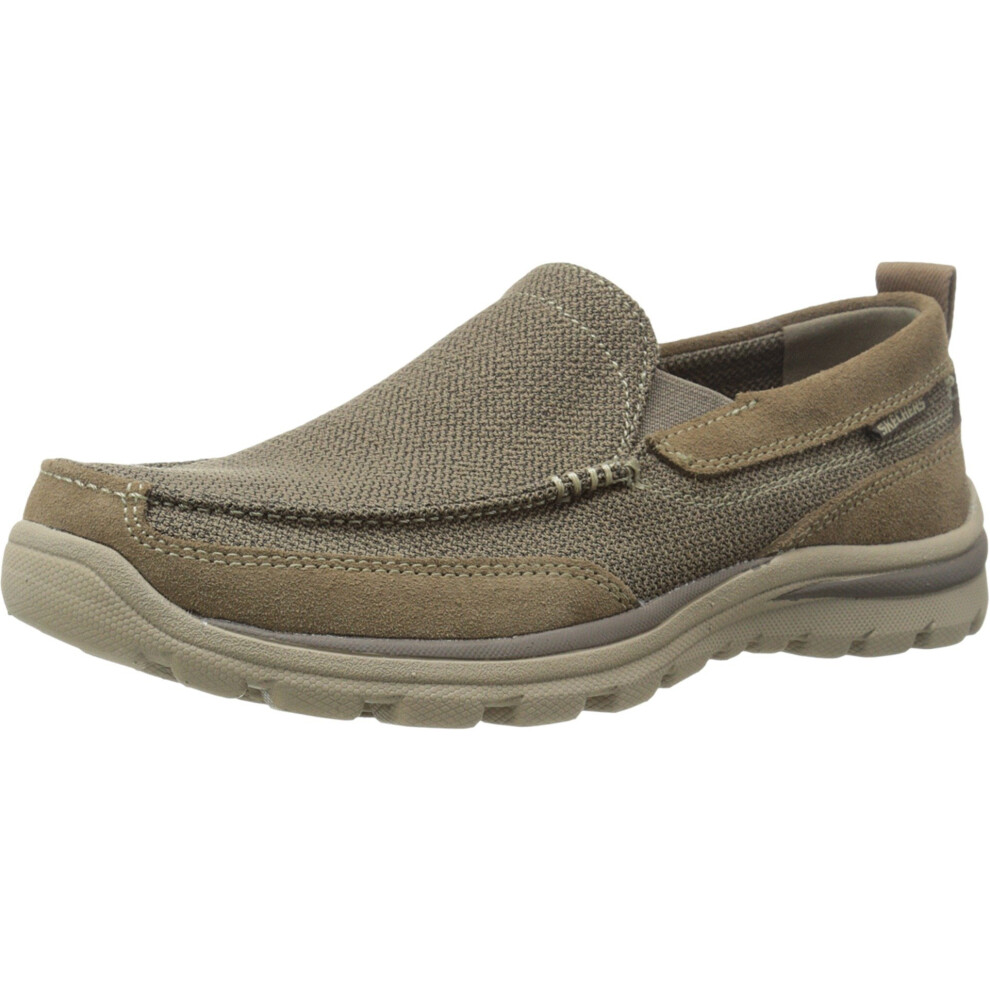 Skechers Men's Superior Milford Slip-On Loafer  Light Brown  10 M US