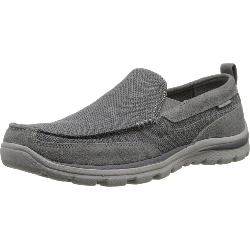 Skechers Men's Superior Milford Loafer  Charcoal  10 D US