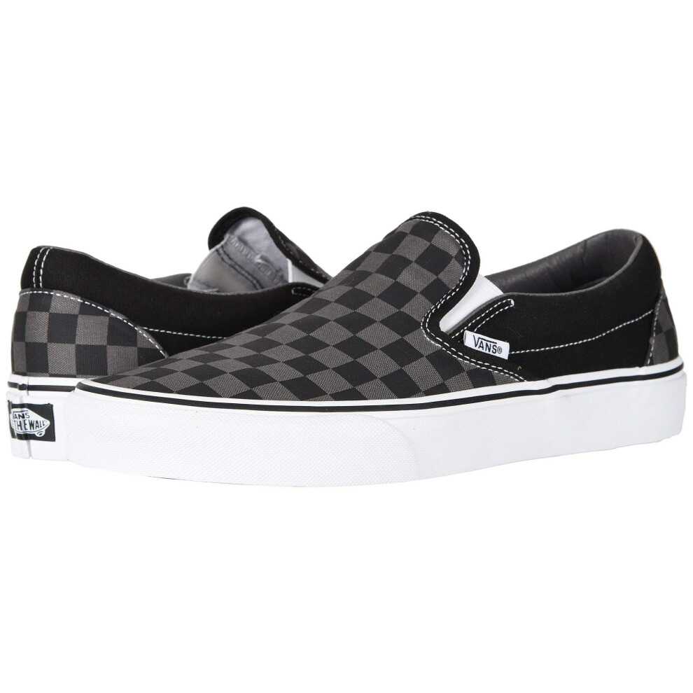 Vans Unisex Adults Classic Slip On Trainers Black/Pewter