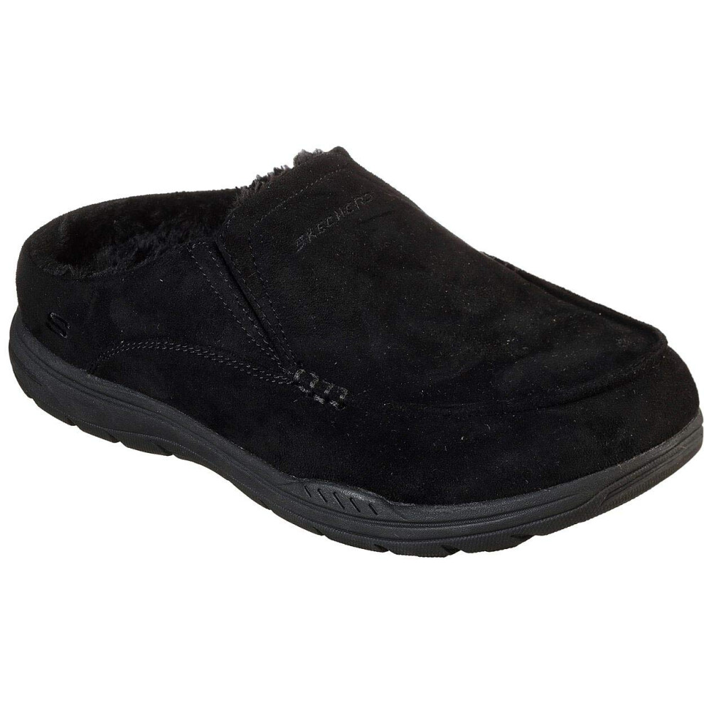 Skechers Men's 66444 Expected X Slipper  Black  10 Medium US