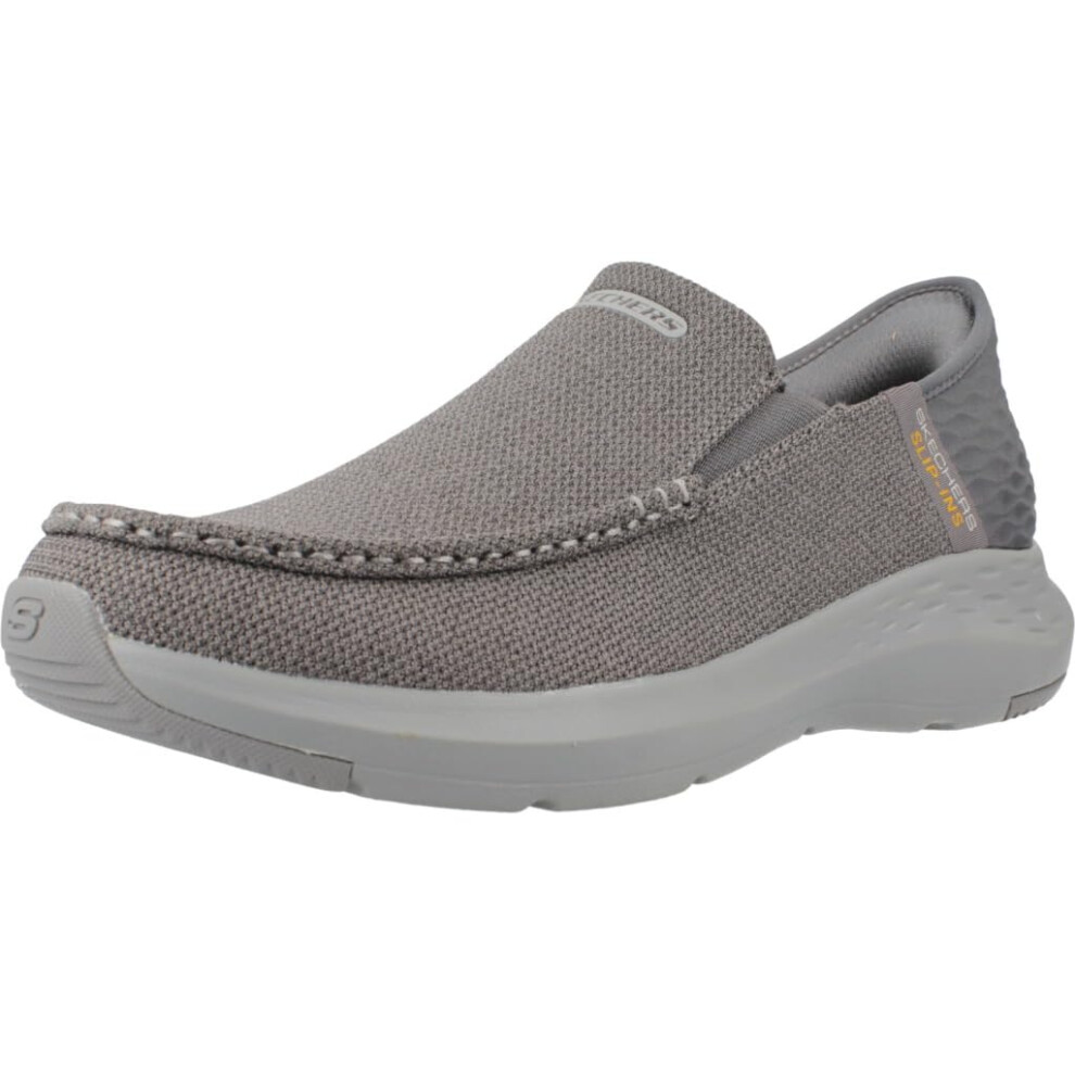 Skechers Men's Parson-Ralven Slip-in Loafer  Grey  11 Wide