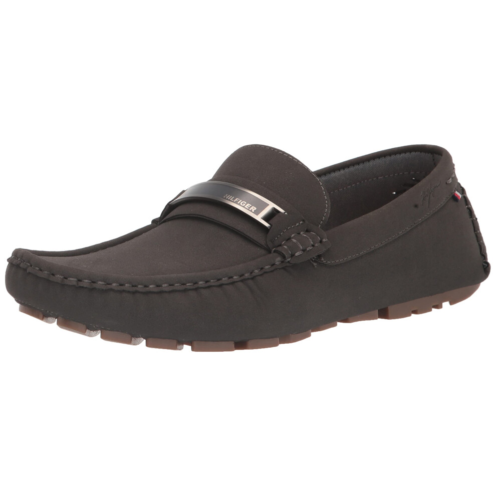 Tommy Hilfiger Men's Ayele Loafer  Dark Grey 021  11M