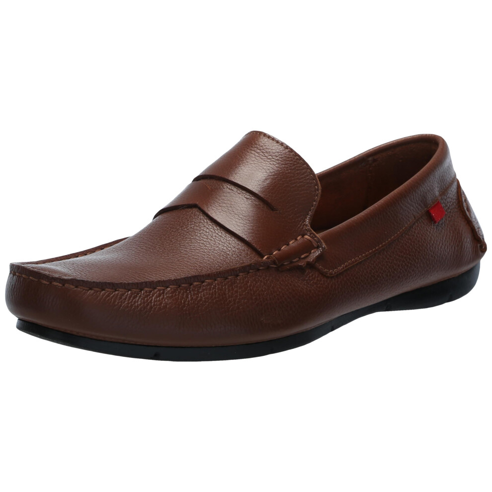 Marc Joseph New York Men's Monaco Loafer  Cognac Grainy  11.5