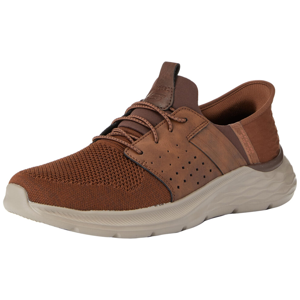 Skechers USA Men's Men's Garner-Newick Hands Free Slip-in Moccasin  Br