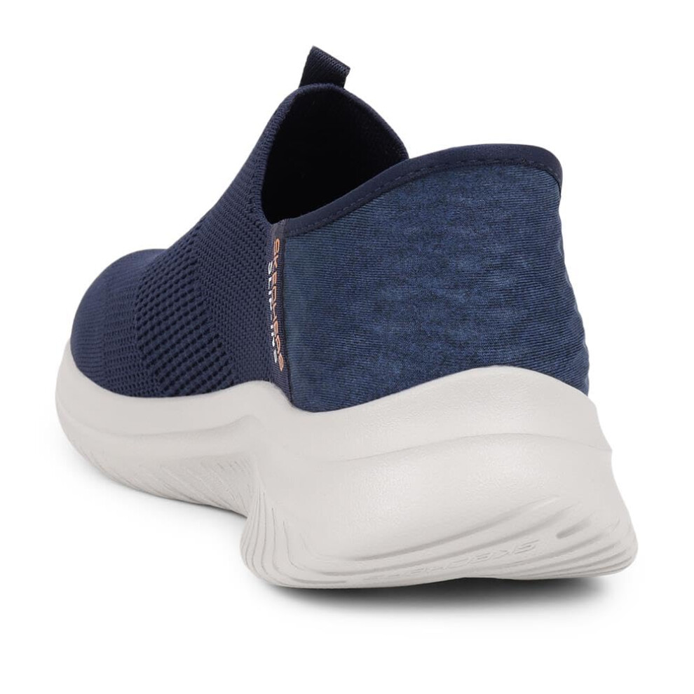 Skechers Men's Ultra Flex 3.0 Smooth Step Slip-In Loafer Navy 12 Wid Blue