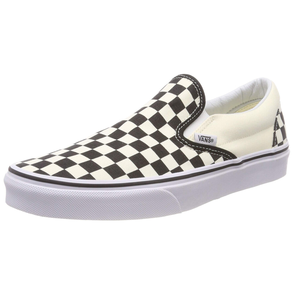 Vans Unisex Adult Classic Slip-on Checkerboard Trainers  White (Black