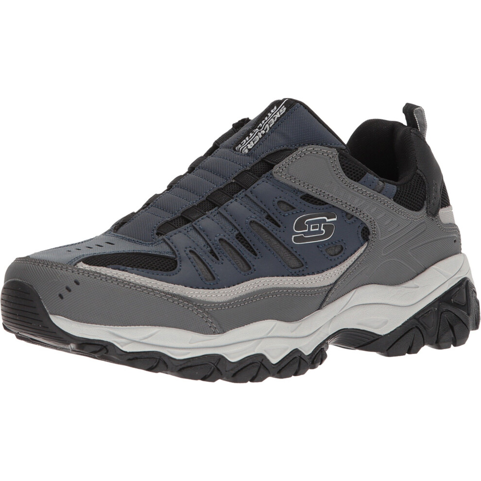 Skechers mens After Burn M. Fit Loafer  Navy/Gray  10 X-Wide US