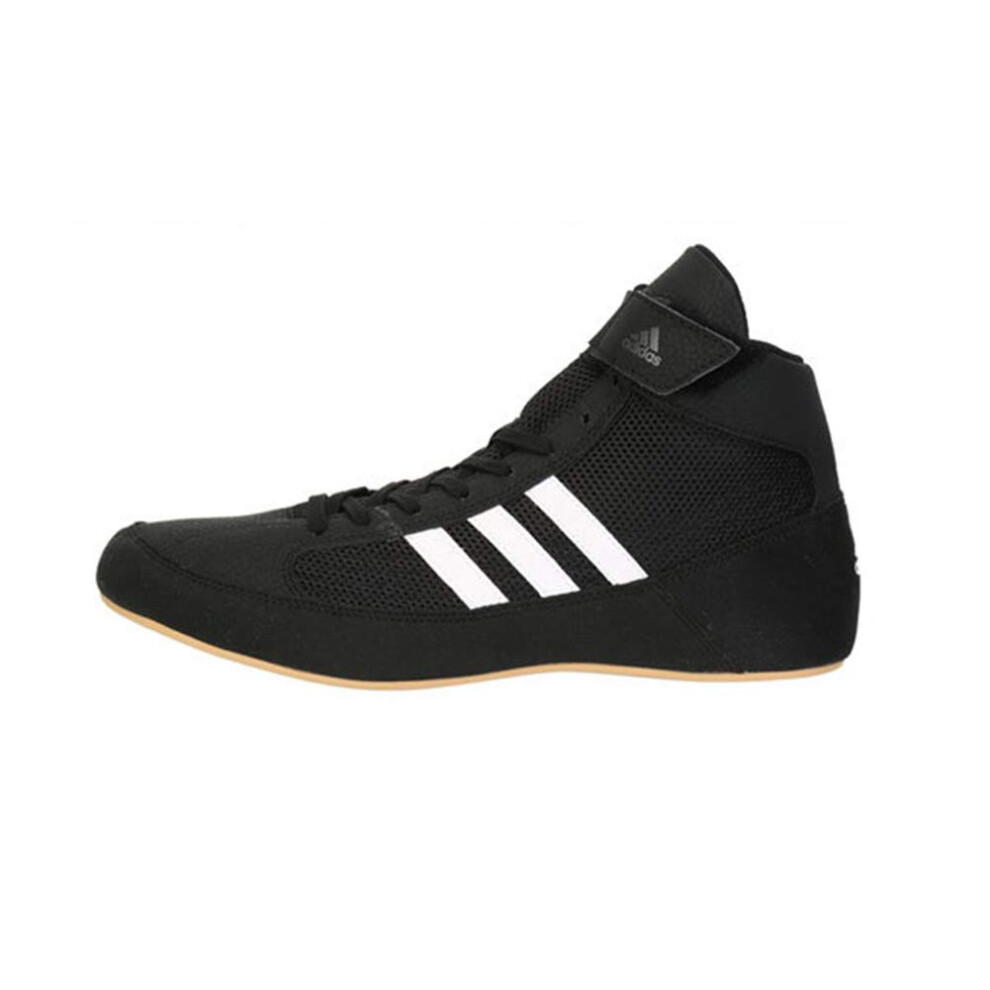 Adidas Men's HVC Wrestling Shoe  Black/White  8.5