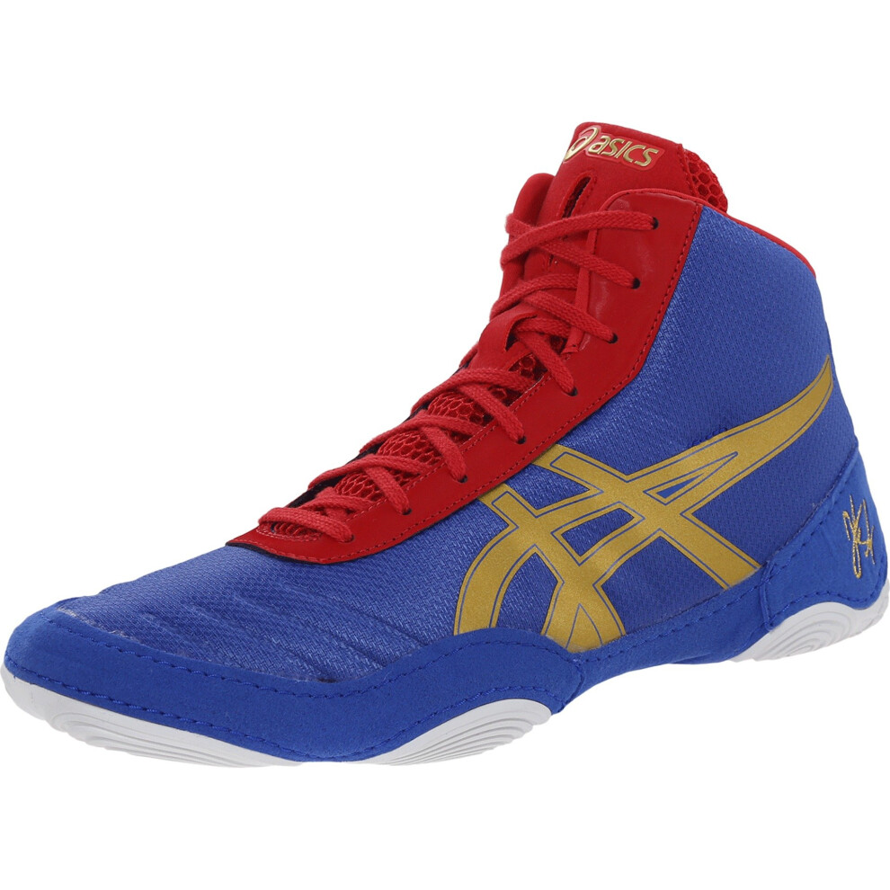 ASICS Men's JB Elite V2.0 Wrestling Shoe  Jet Blue/Olympic Gold/Red  1