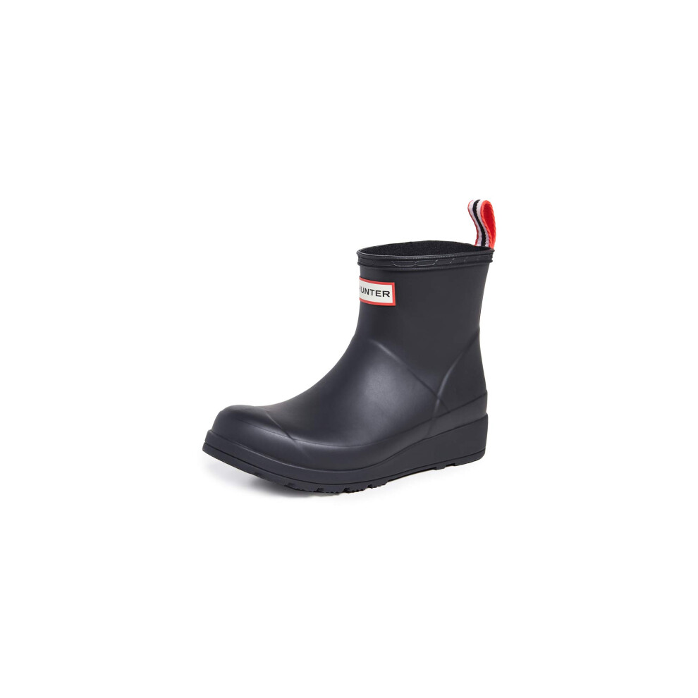 HUNTER Women's Rain Boot  Black  us-6