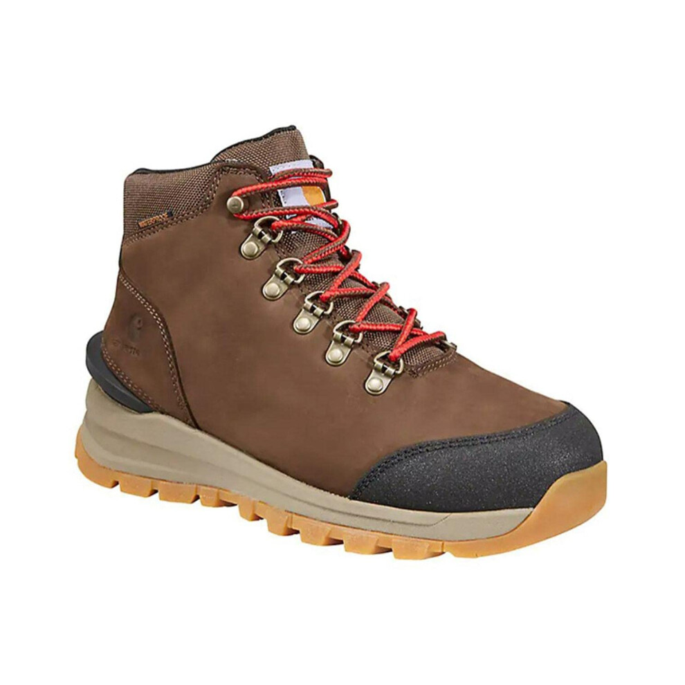 Carhartt Women's Gilmore WP 5"" Soft Toe Hiker Hiking Boot  Dark Brown