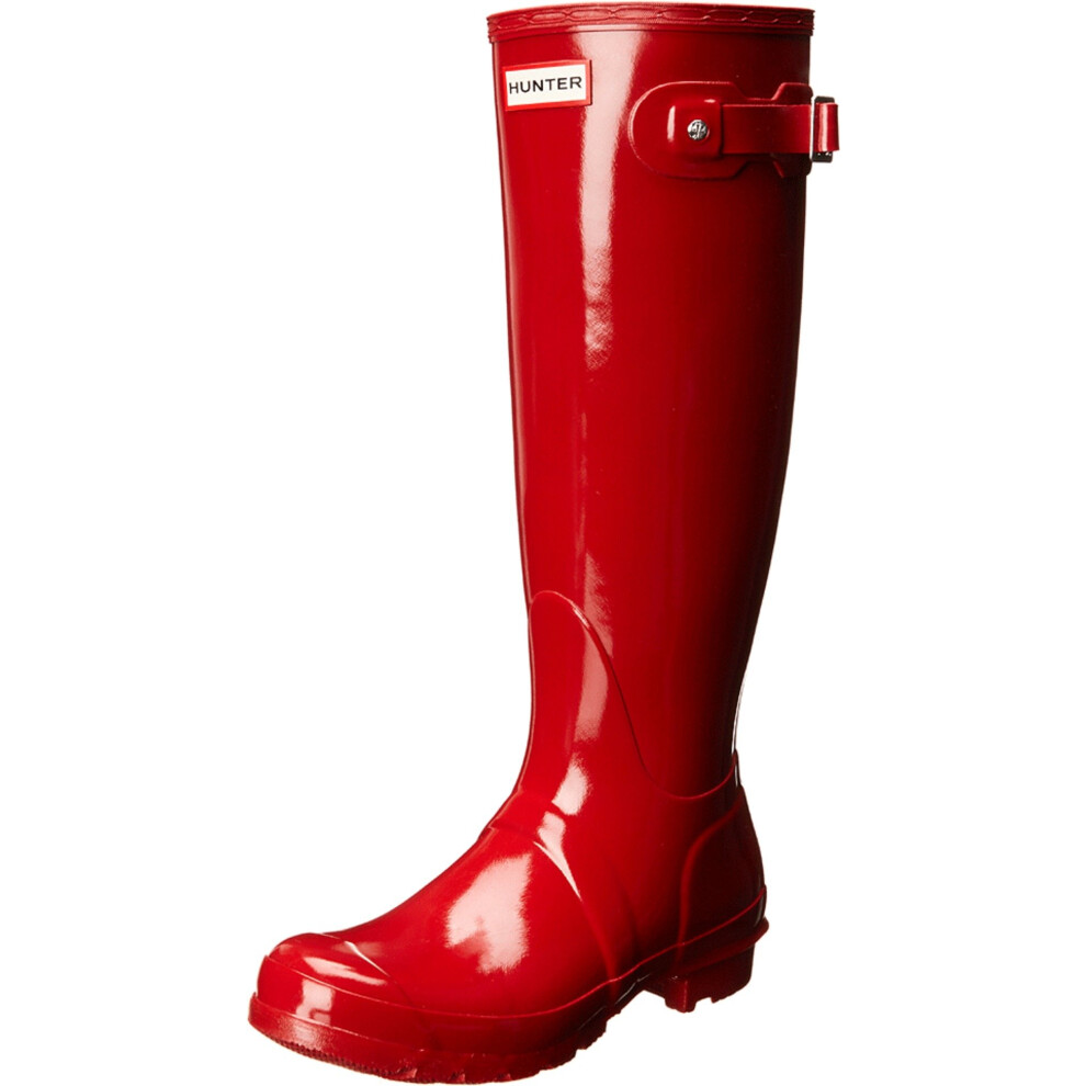 Hunter Women's Original Tall Gloss Snow Boot  Military Red  8 B(M) US